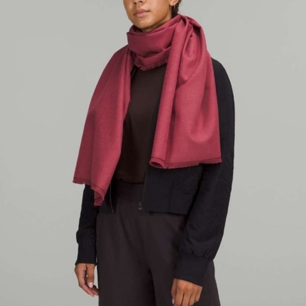 NWT Oversized Lululemon Athletica Wool-Blend Scarf or Wrap